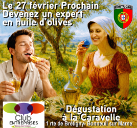 Dégustation d'huile d'olives